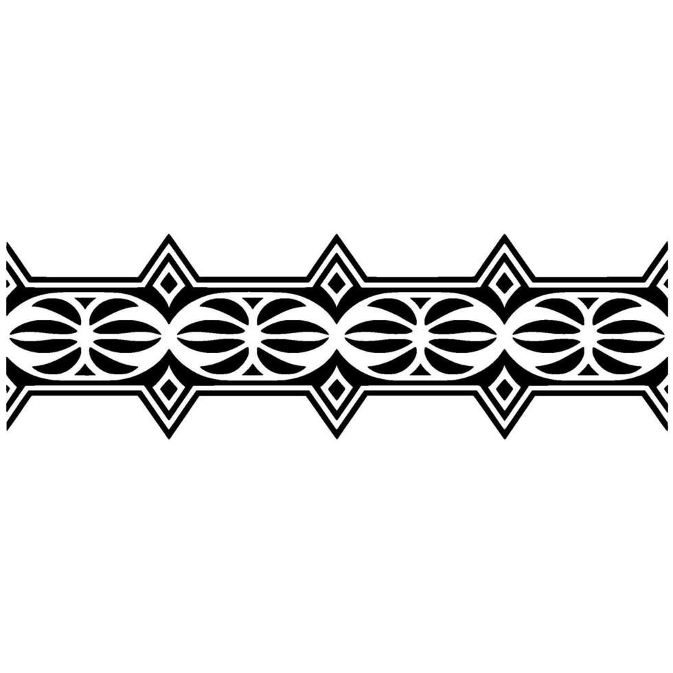 Geometric Tribal Border, Art Deco Inspired, Artdeco vector