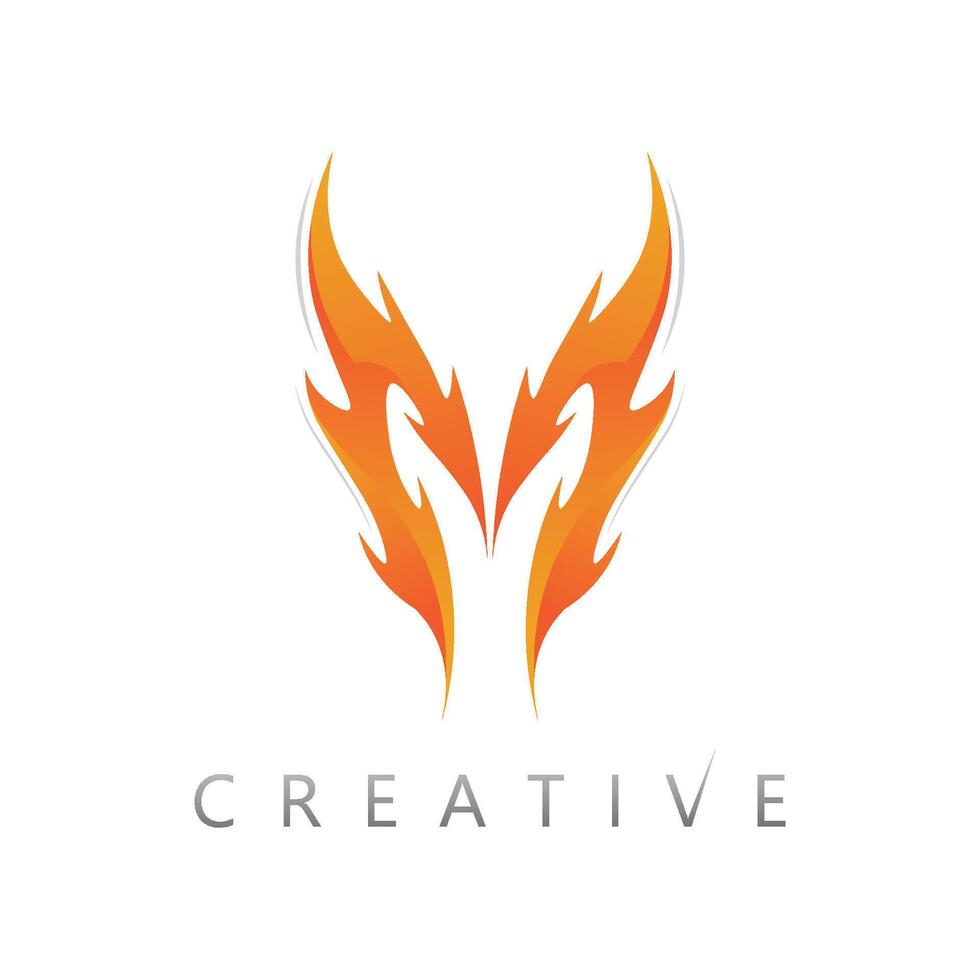 Creative M Letter Logo in Abstract Form for Startup and Company Identity vector