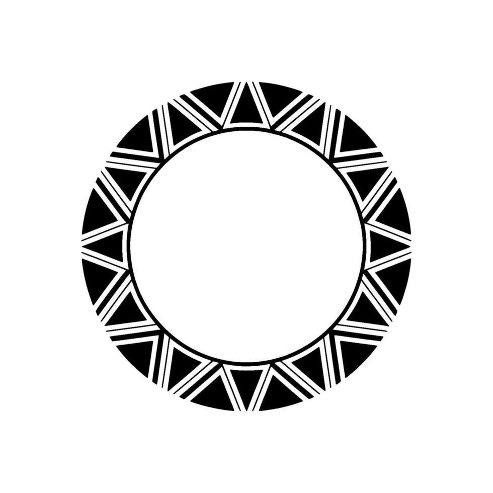 Geometric Circle Frame, Minimalist , Abstract Pattern, Modern vector