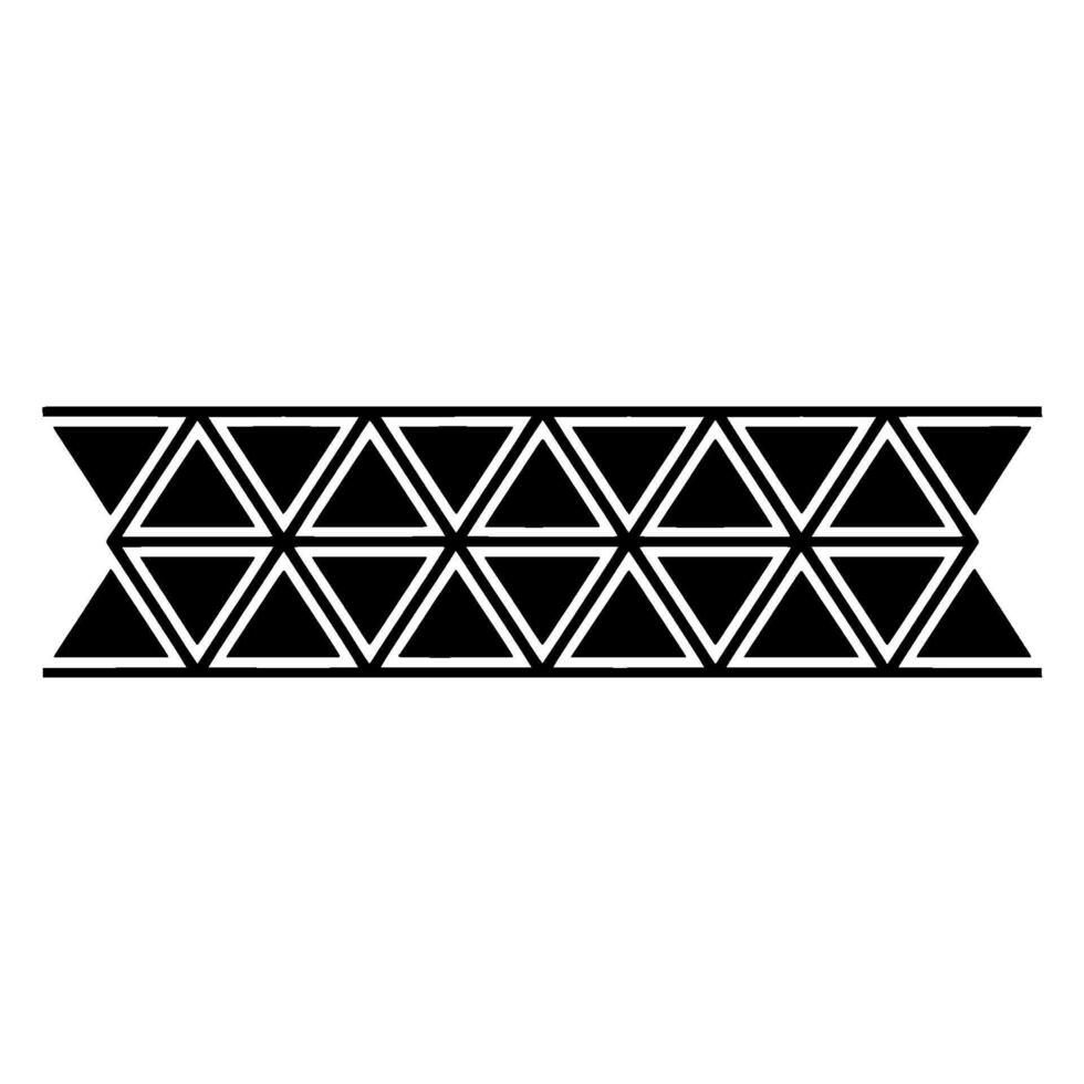 Geometric Pattern Border, Minimalist , Modern Texture, Triangles vector