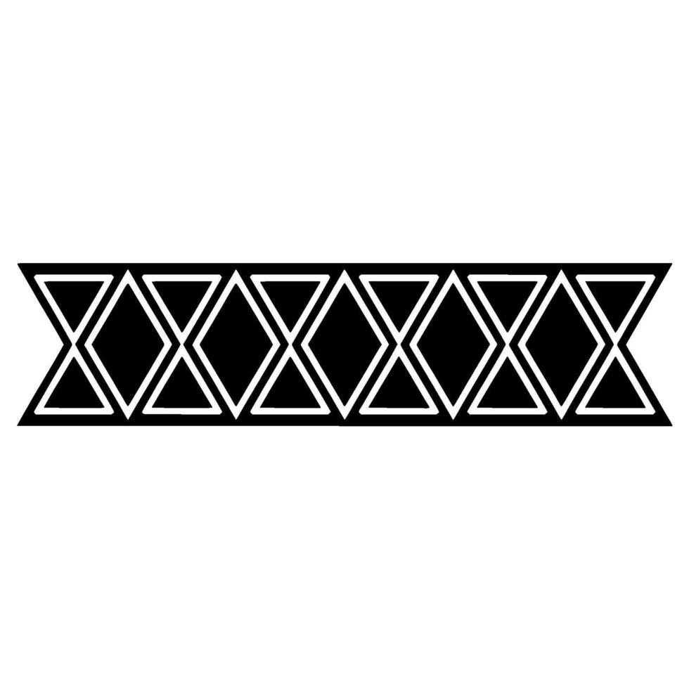 Geometric Border, Minimalist , Black White Pattern, Geometry vector