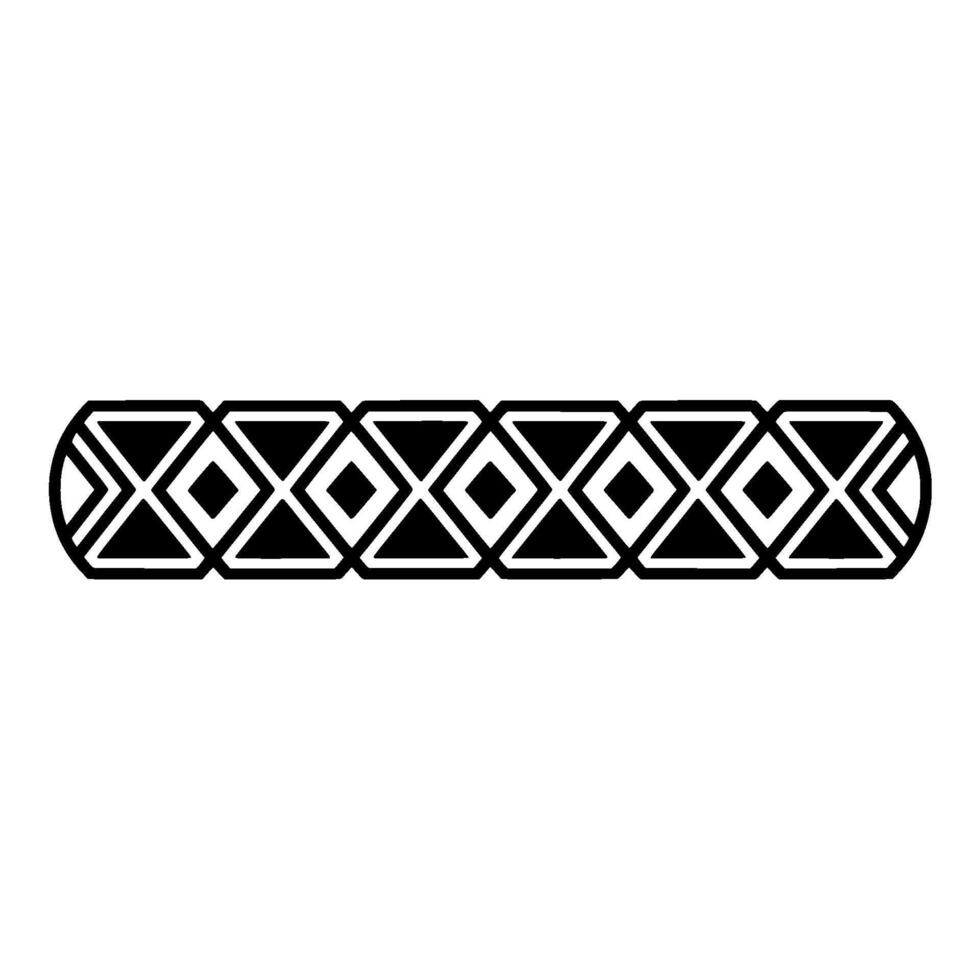 Geometric Border, Art Deco Pattern, Minimalist, Texture vector