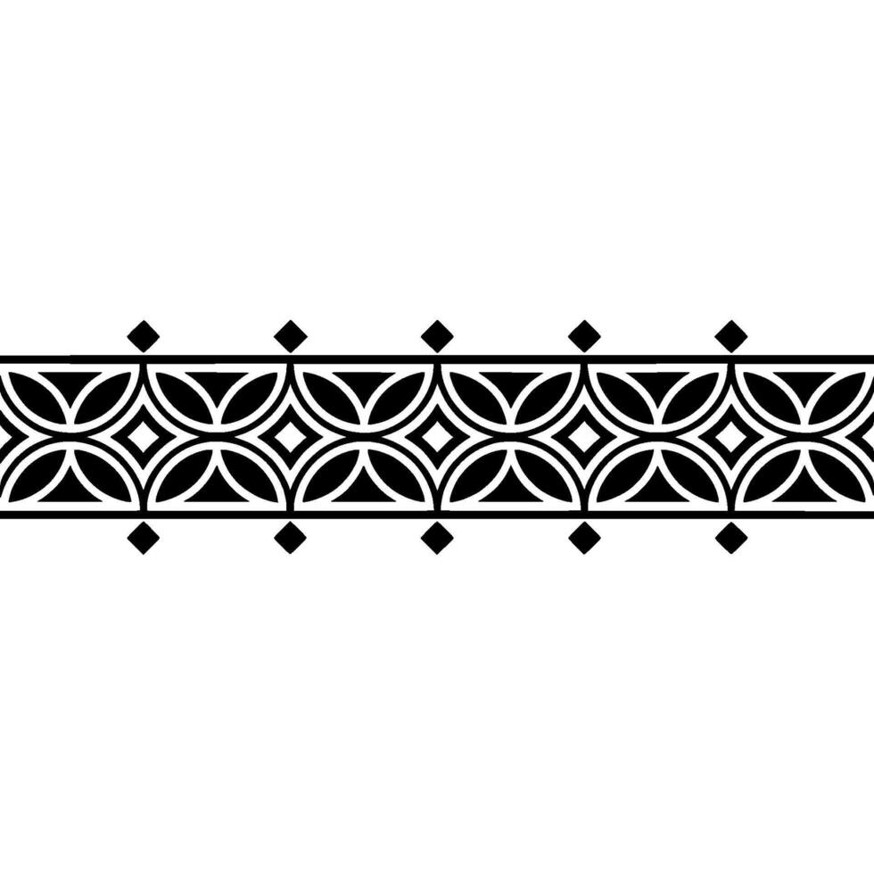 Geometric Border, Art Deco Pattern, Elegant - Artdeco vector