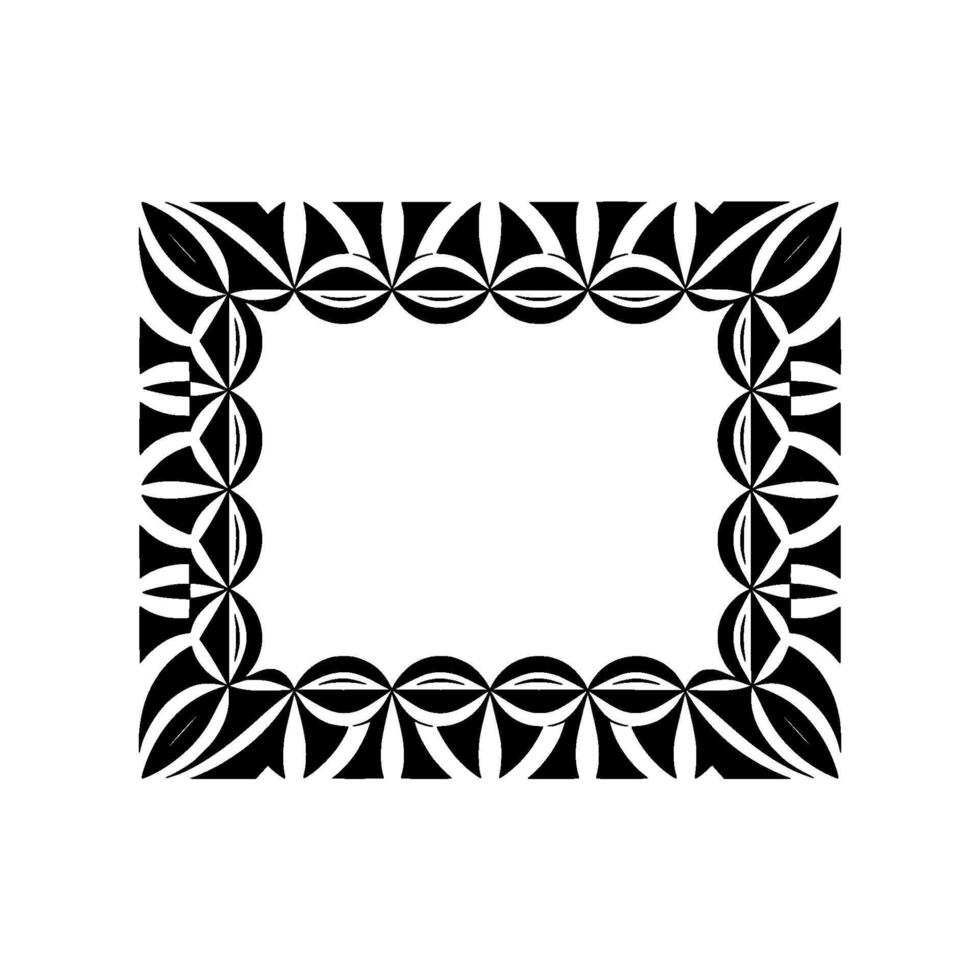 Geometric Frame, Abstract Pattern, Minimalist vector