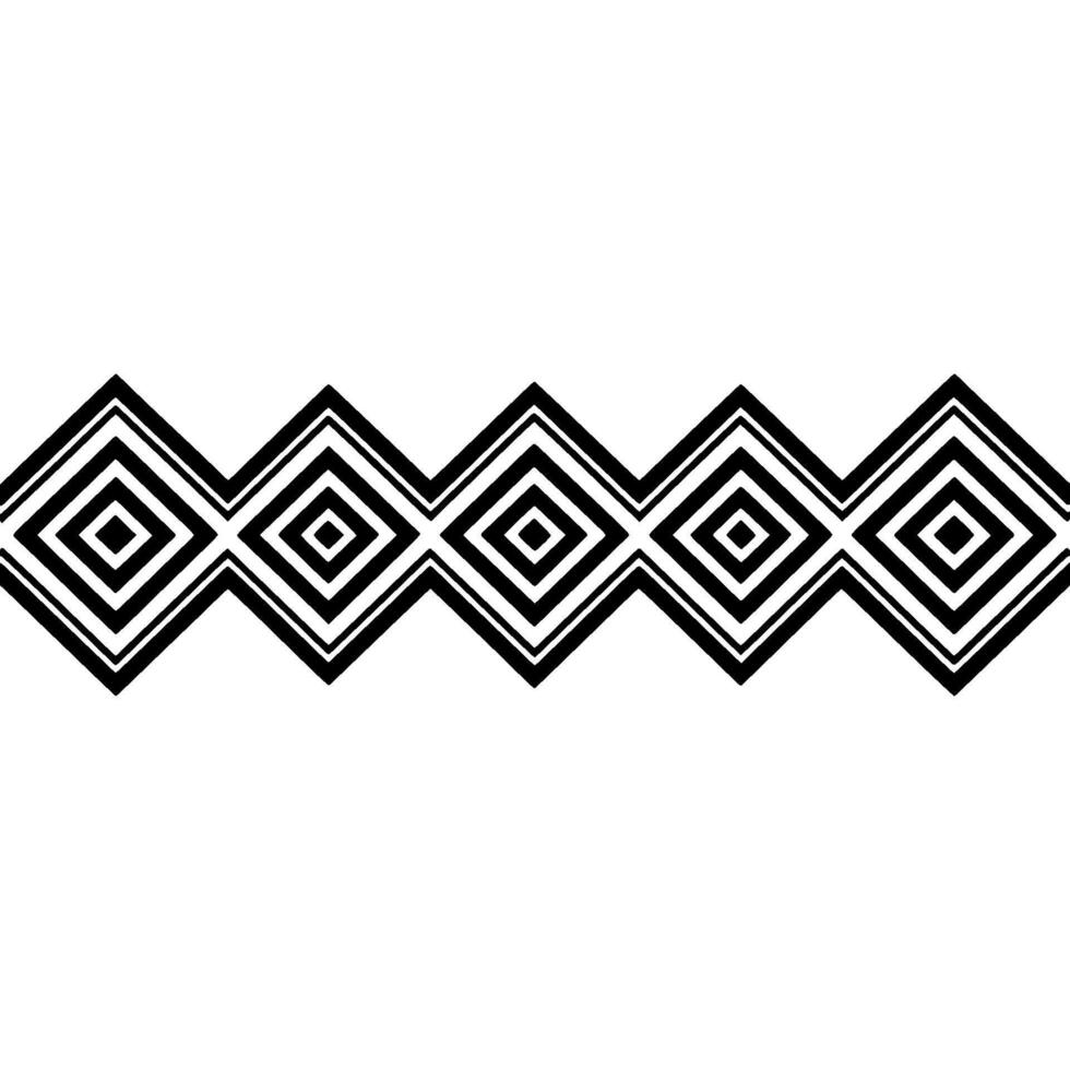 Geometric Diamond Border, Minimalist Pattern, Subtle Texture vector