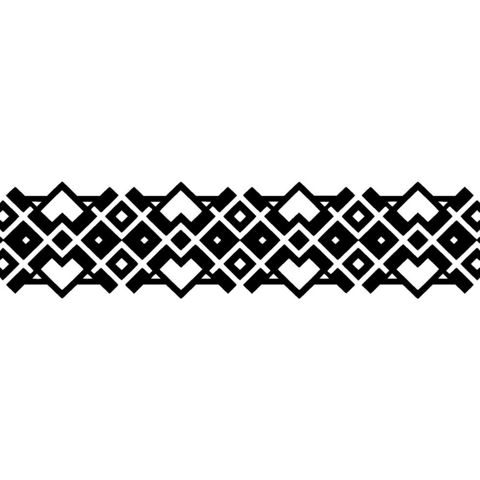Geometric Border, Minimalist Pattern, Modern Element, Texture vector