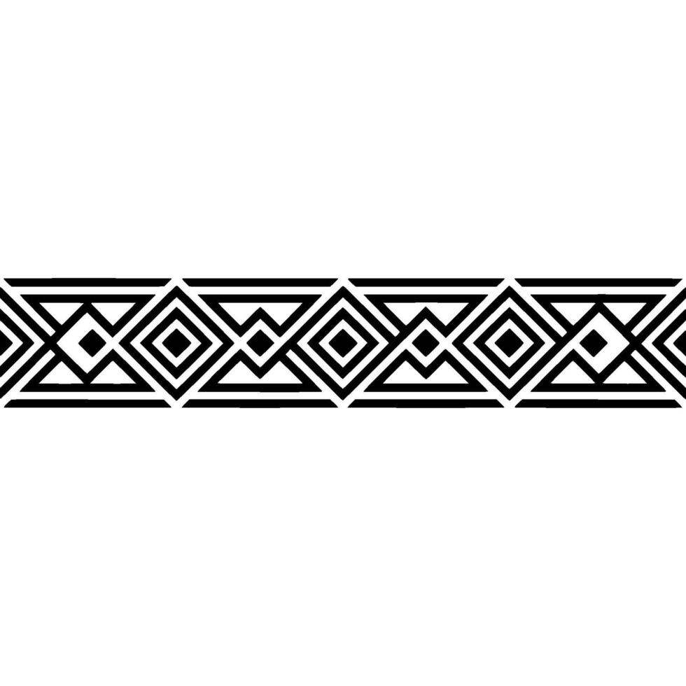 Geometric Deco Border, Elegant Pattern, Minimalist - Art deco vector