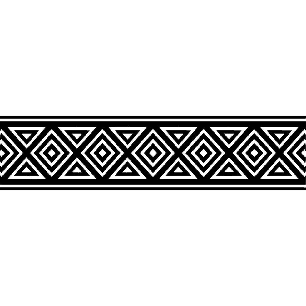 Geometric Border, Modern Pattern, Minimalist vector