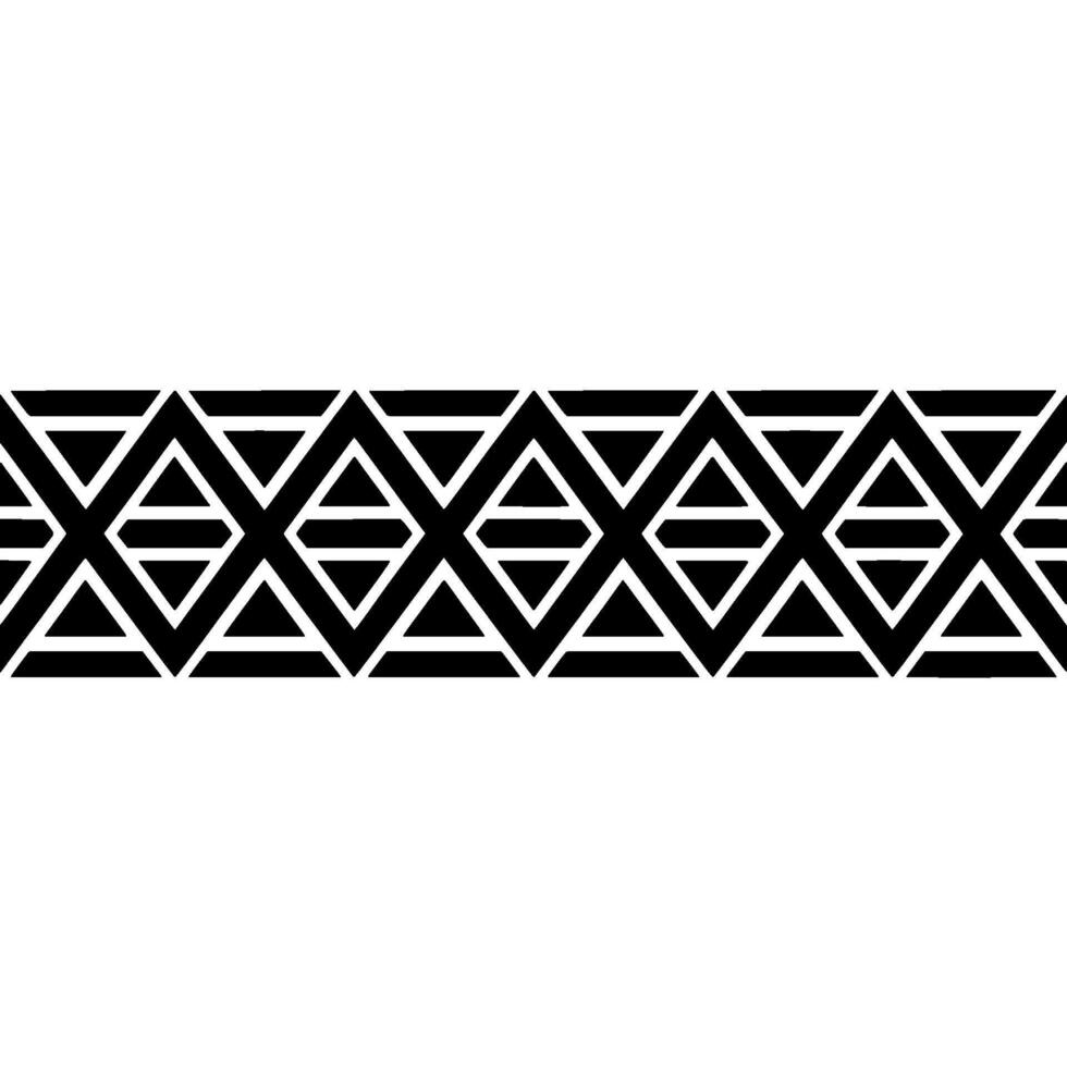 Geometric Border, Minimalist Pattern, Modern vector