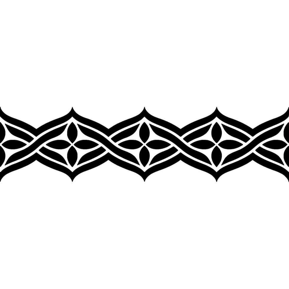 Intricate Celtic Border, Stylized Wreath vector