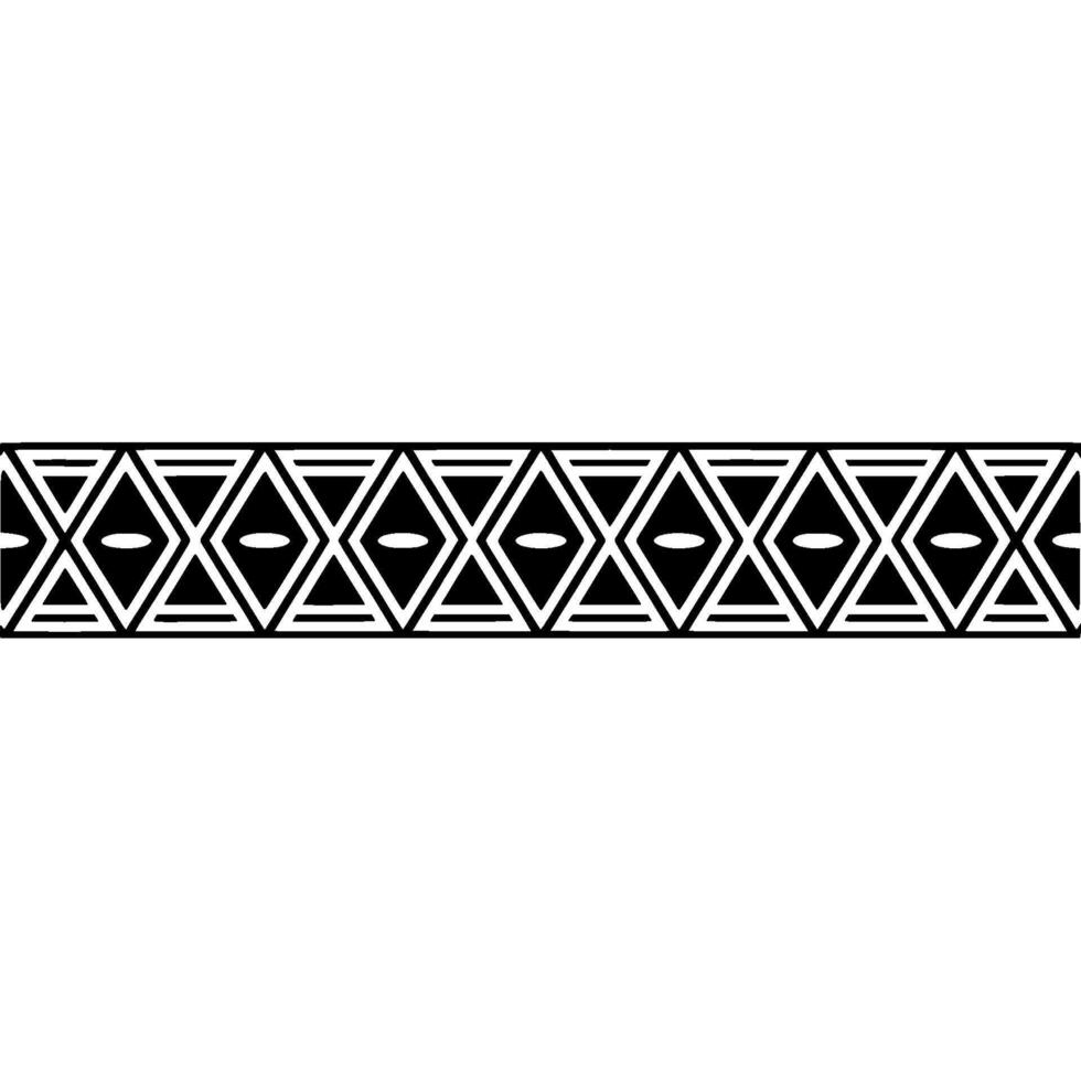 Geometric Deco Border, Minimalist Pattern, Elegant - Art deco vector