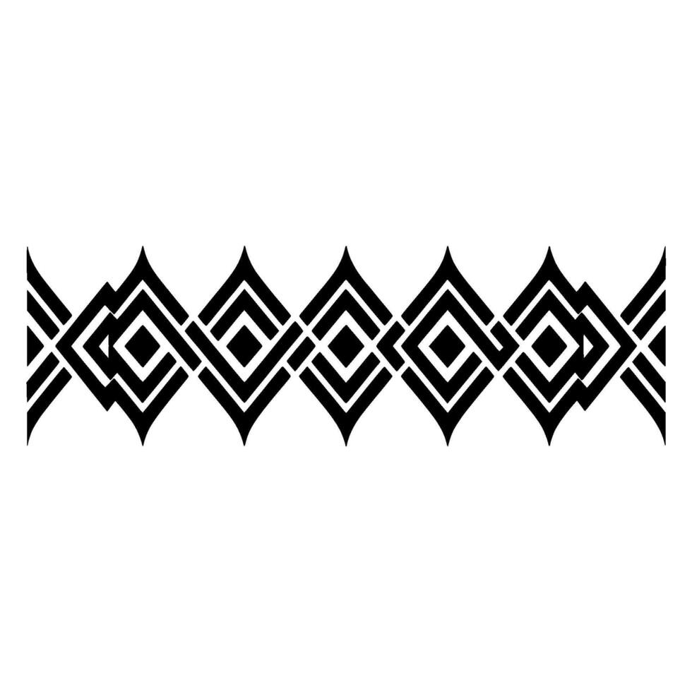 Geometric Border, Art Deco Pattern, Minimalist, Stylized vector
