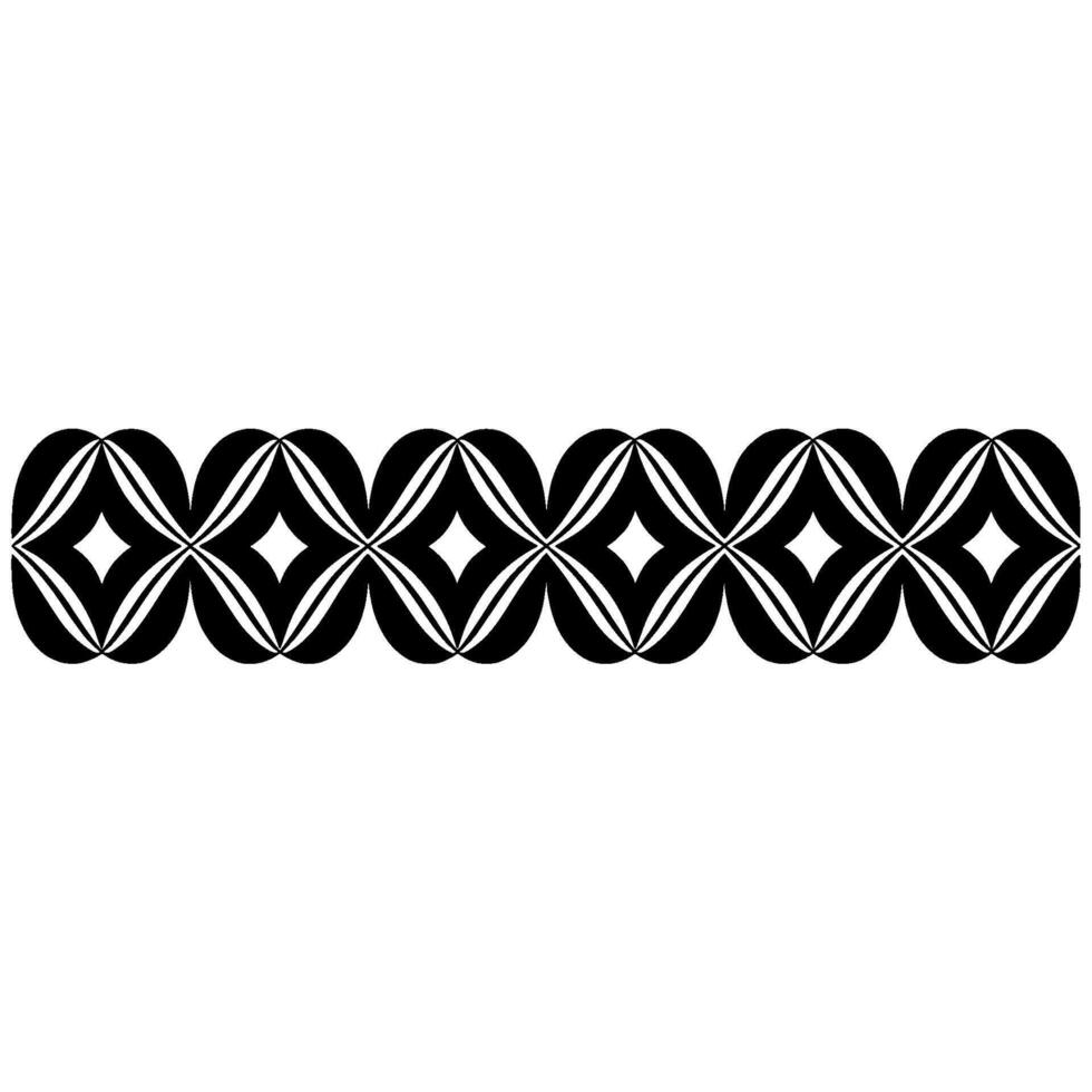Geometric Border, Minimalist Pattern, Modern, Symmetry vector
