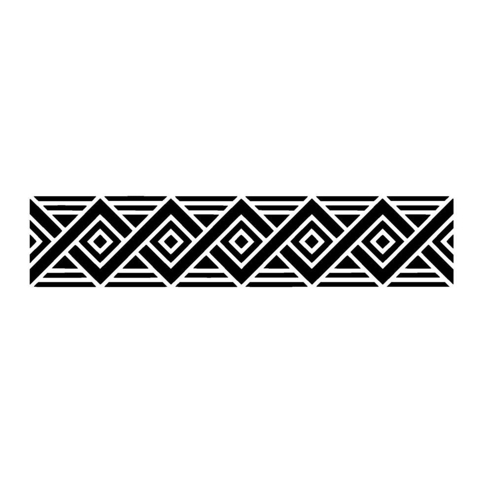 Geometric Border, Modern Pattern, Minimalist, Linear vector