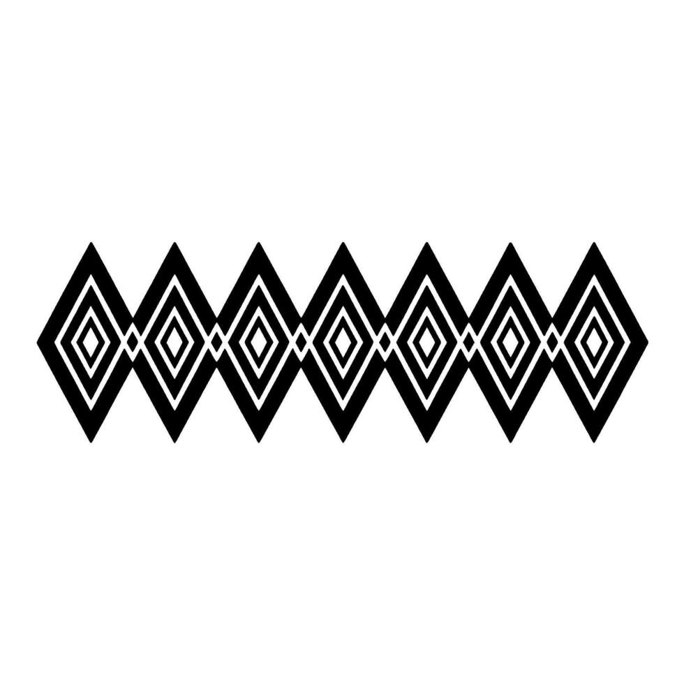 Geometric Diamond Border, Minimalist , Subtle Texture - Abstract vector