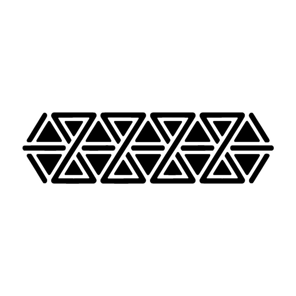 Geometric Tribal Pattern, Minimalist - Geometry vector