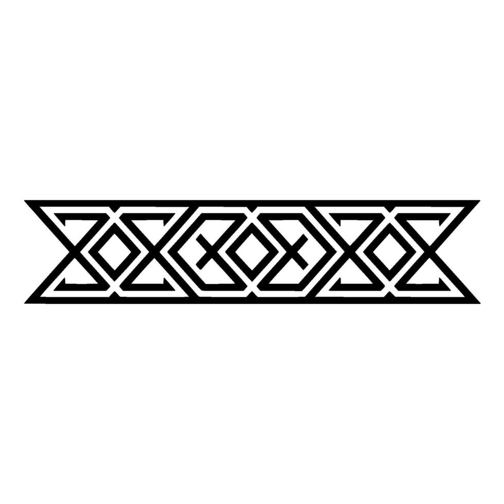 Geometric Border, Intricate Pattern, Minimalist, Geometry vector