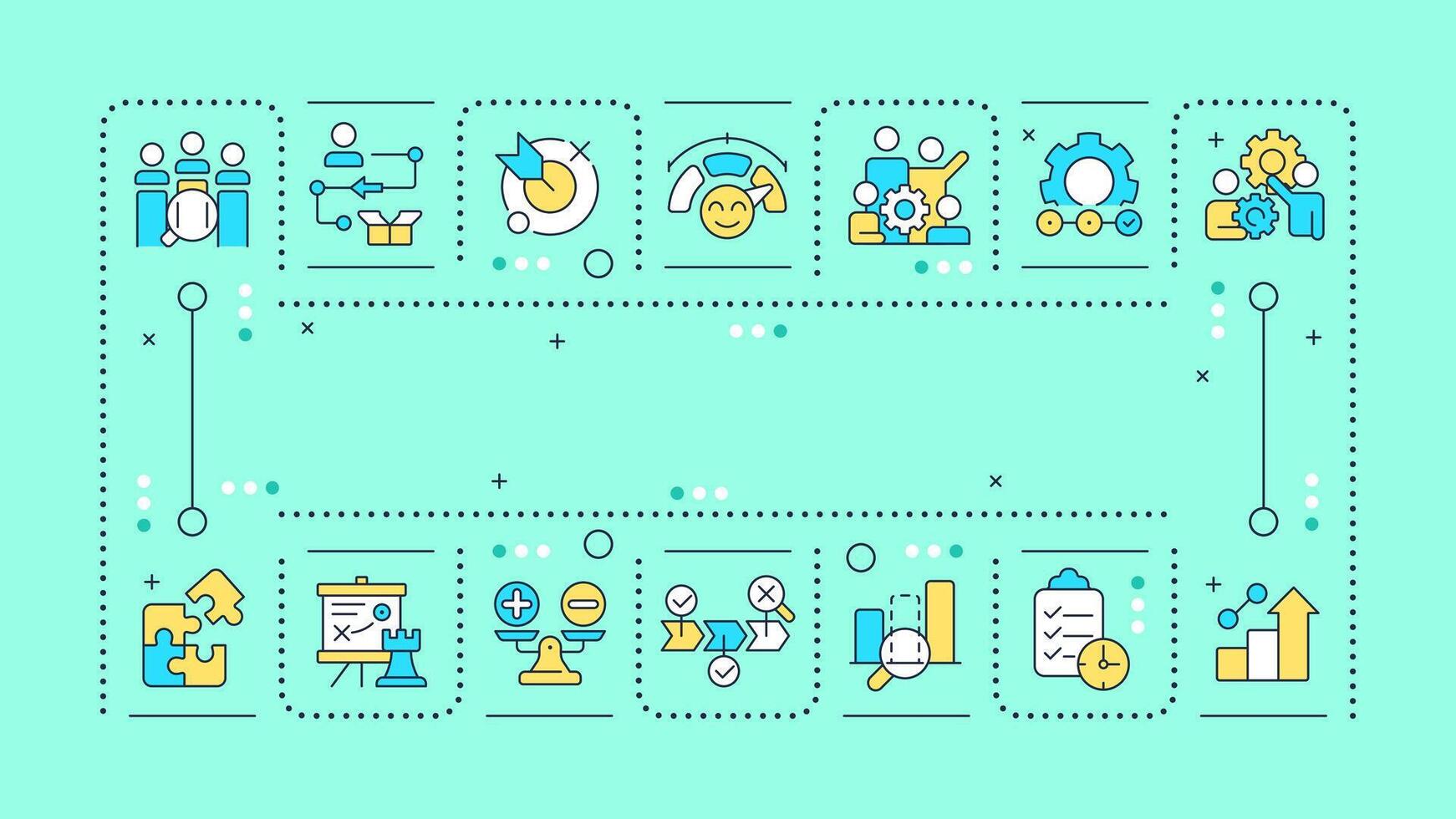 Gap analysis green word concept. Research differences in organization performance. Business strategy. Typography banner. Illustrationwith title text, editable icons color vector