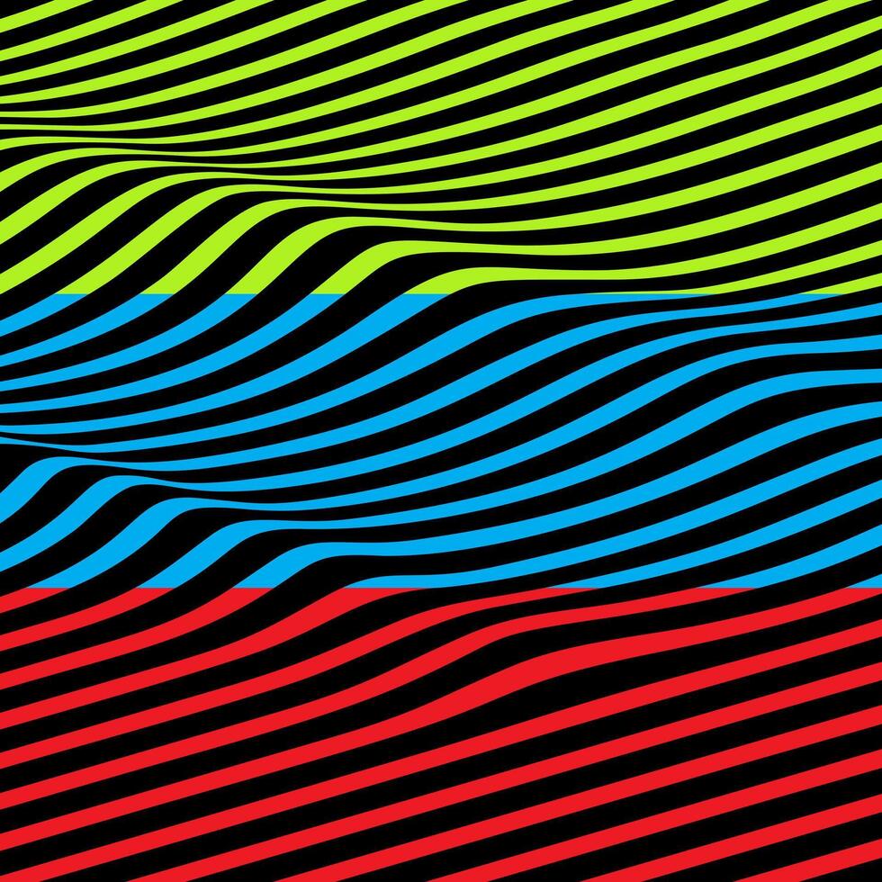 wave background colour logo design vector