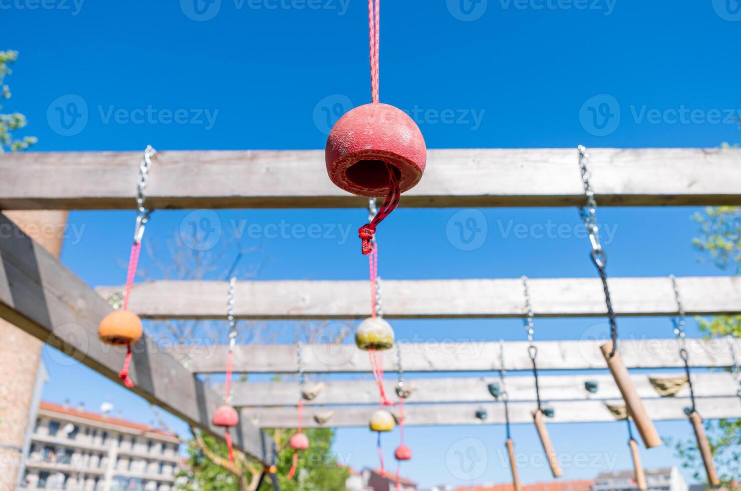 Wooden Training Frame for Fitness and Obstacle Course Racing. photo