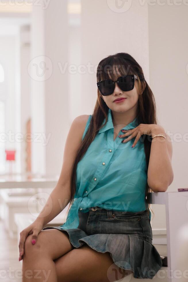 Chic Elegance, A Stylish Portrait photo