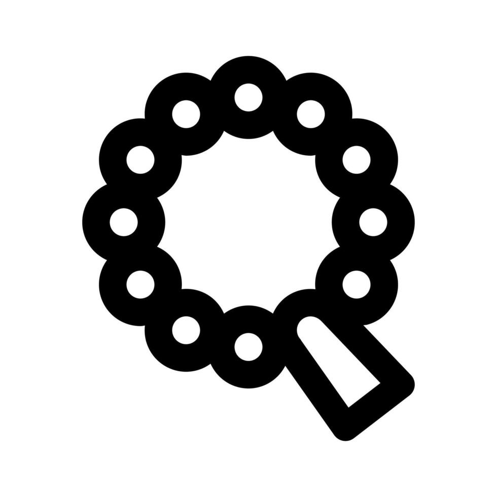 Prayer Beads icon vector