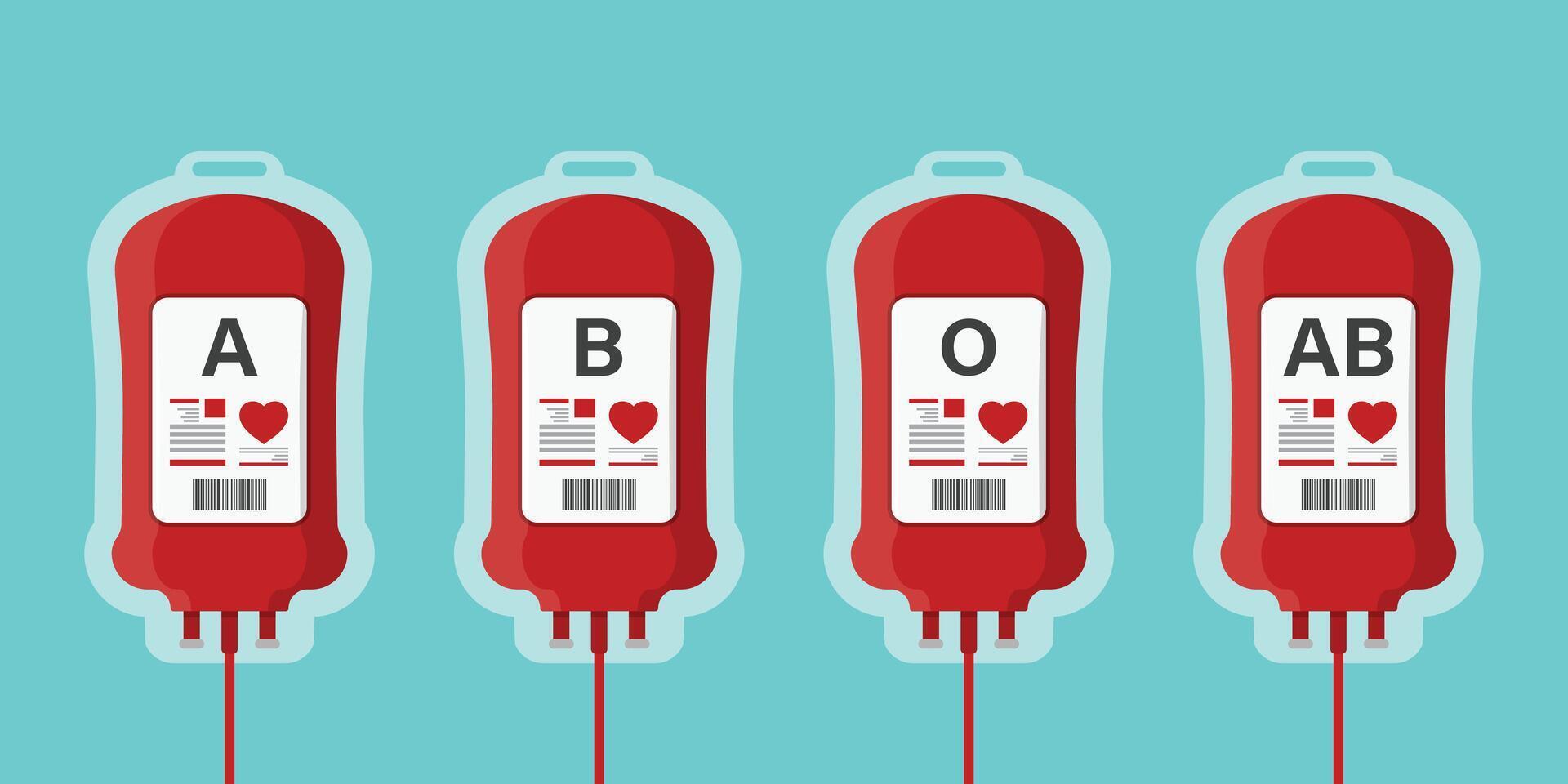 Blood donation blood donation concept illustration vector