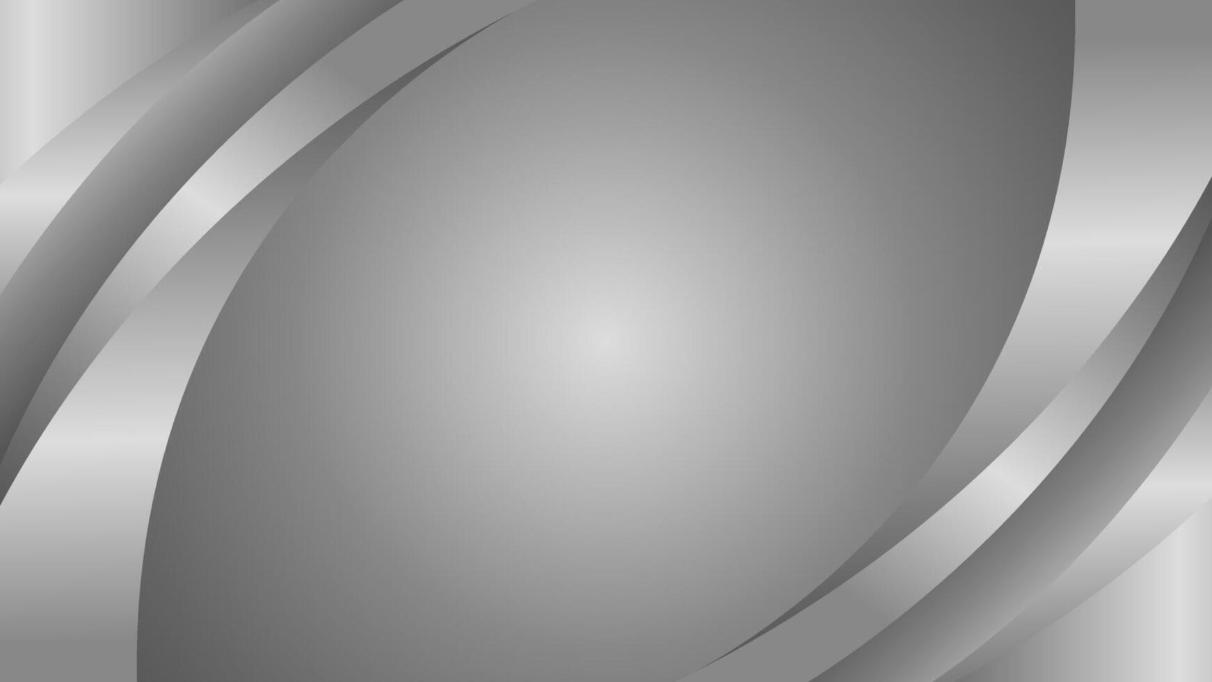 Elegant abstract silver metallic background vector