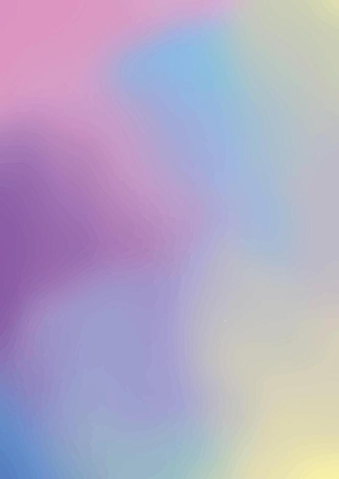 Dreamy Pastel Rainbow Ombre Background with Soft Gradient vector