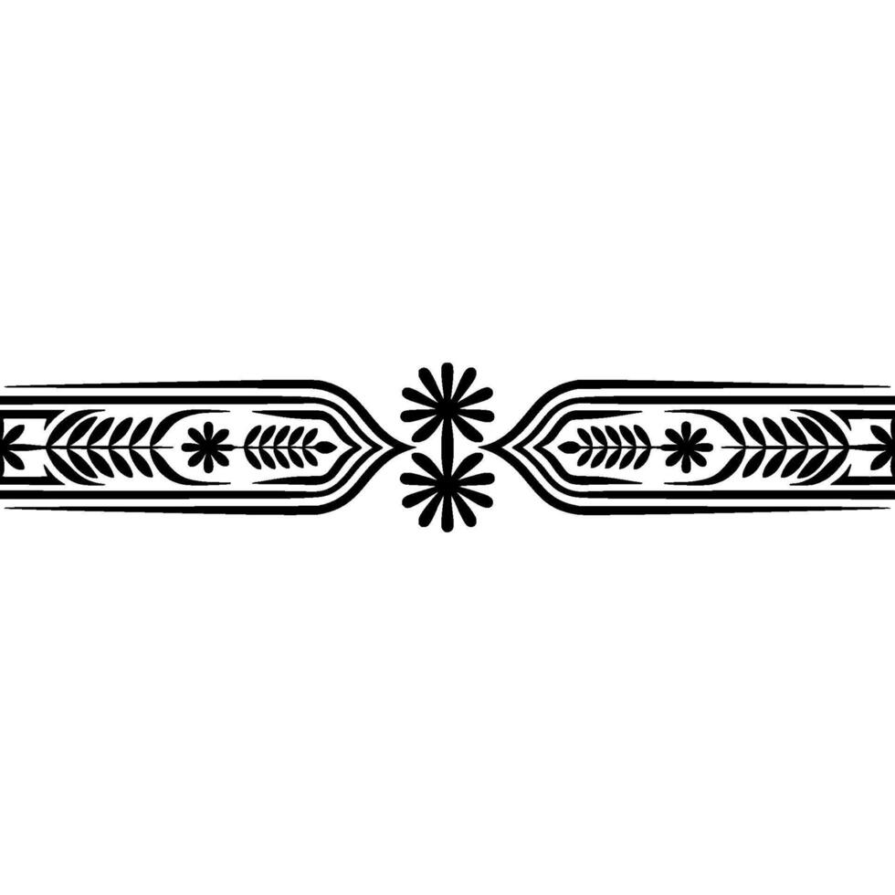 Elegant Vintage Border, Decorative Element, Classical vector