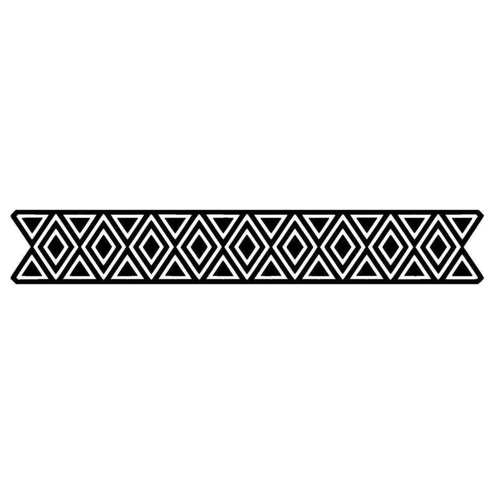 Geometric Deco Border, Subtle Radiance vector