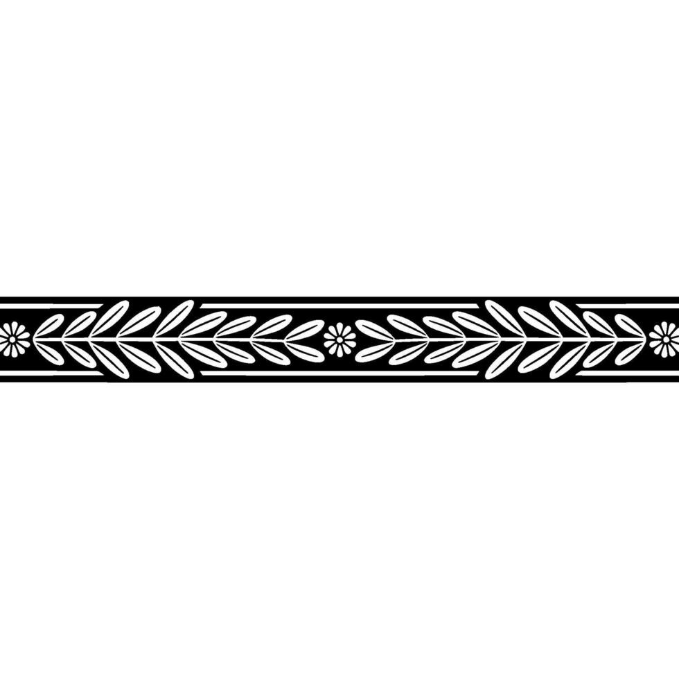 Elegant Laurel Border, Vintage Element, Wreath vector