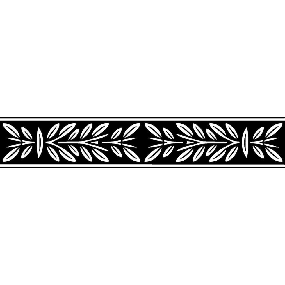 Elegant Laurel Border, Vintage Element - Wreath vector