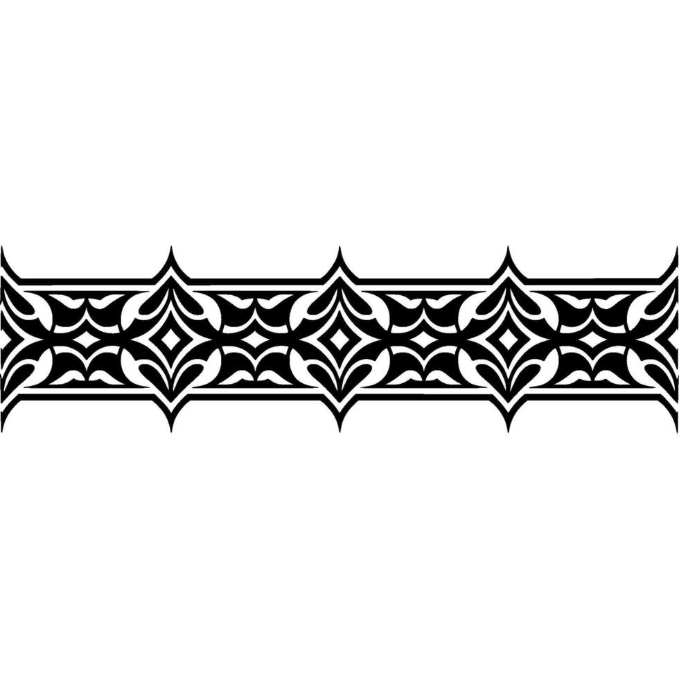 Art Deco Border Geometric Ornamentation, Vintage Style, Artdeco vector