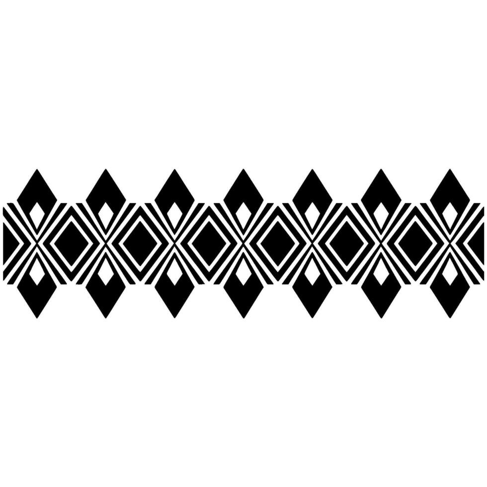 Geometric Diamond Border, Minimalist, Abstract vector