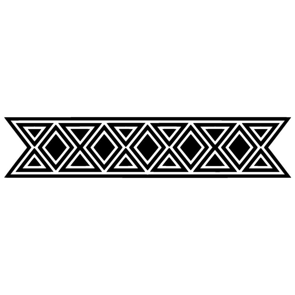 Geometric Deco Border, Minimalist , Black White, Minimalism vector