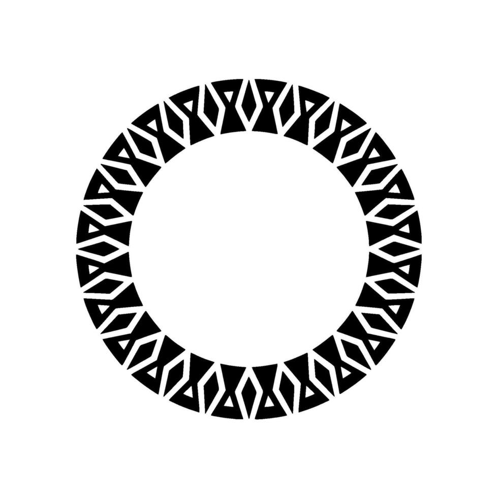 Geometric Circle Frame, Minimalist , Abstract Pattern, Minimalism vector