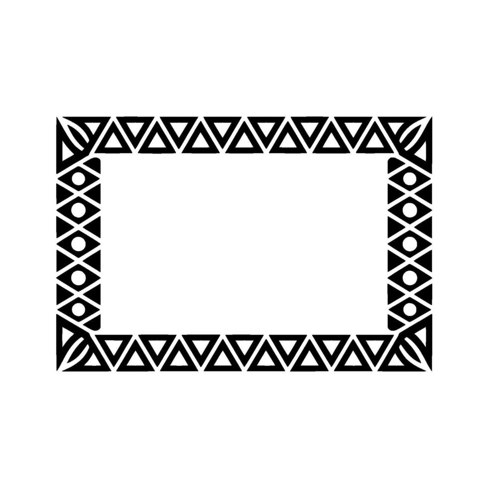 Geometric Frame, Minimalist , Modern Border vector