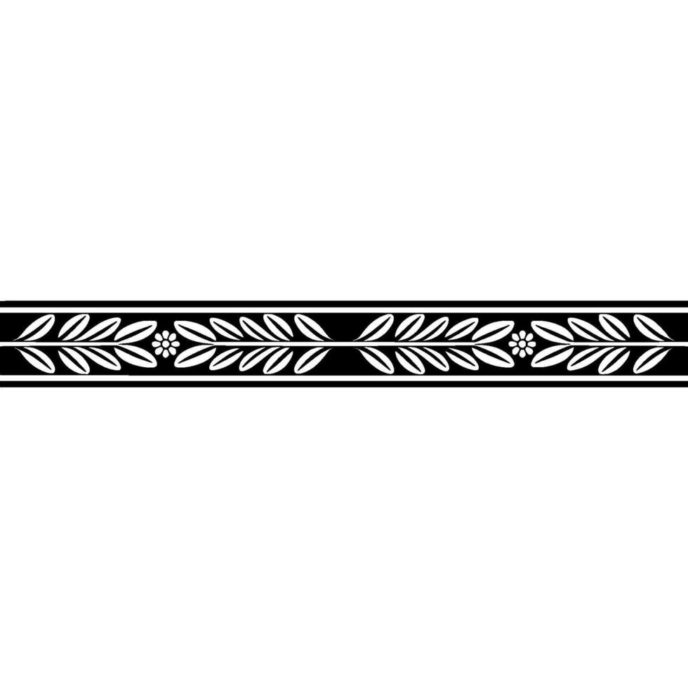 Elegant Laurel Border, Classical Element vector