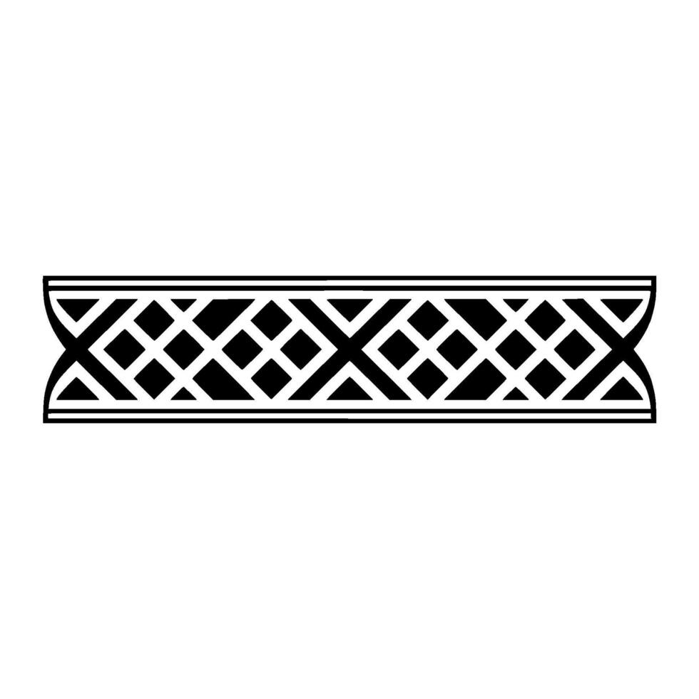 Geometric Border, Intricate Pattern, Minimalist, Abstract vector