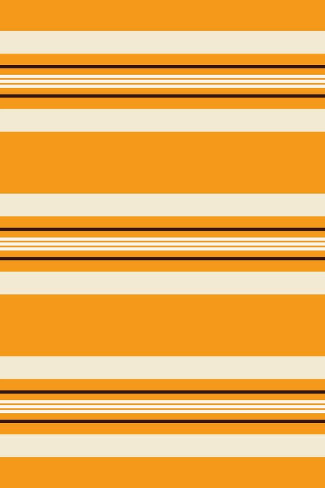 Sluffy seamless fabric textile, rich stripe texture. Volour lines pattern background vertical in orange and white colors. vector