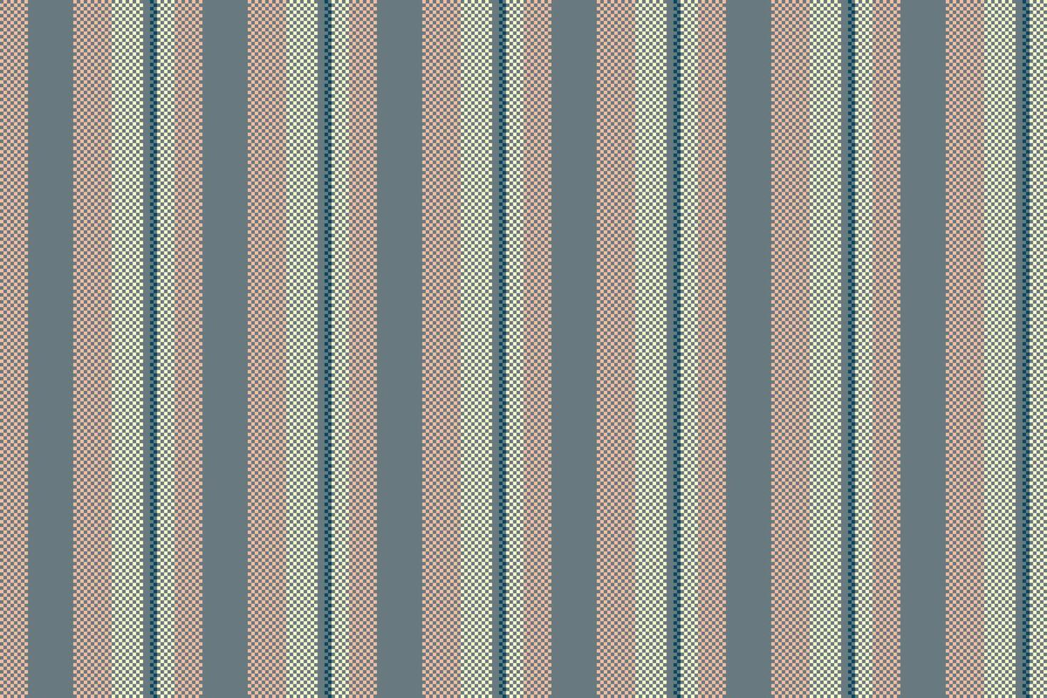 Detailed striped textile pattern in muted hues. Versatile backdrop for graphic design, web templates, or print projects needing a textured, classic feel. vector