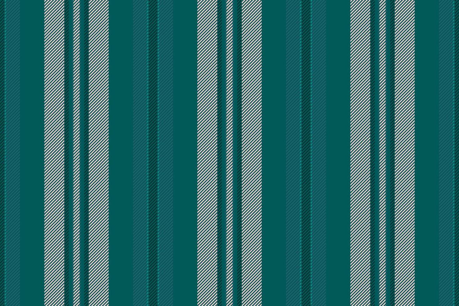 Strip vertical seamless background, scrapbooking stripe pattern . Naked fabric textile lines texture in teal and light colors. vector