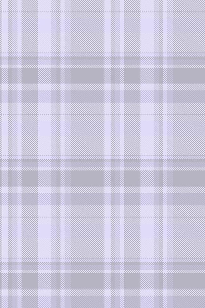 Net textile check tartan, modern fabric texture seamless. Symmetry background pattern plaid in light and grey colors. vector