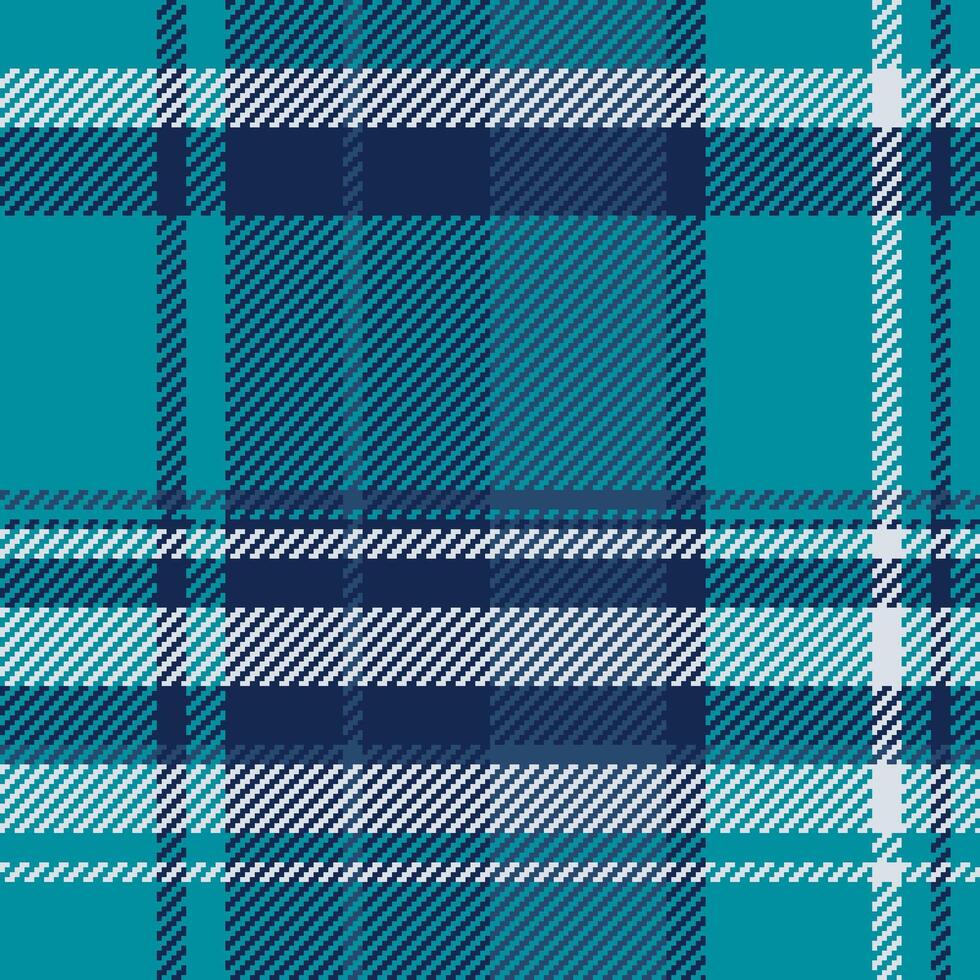 Celeste textile fabric background, effect pattern tartan. Curved texture seamless check plaid in blue and cyan colors. vector
