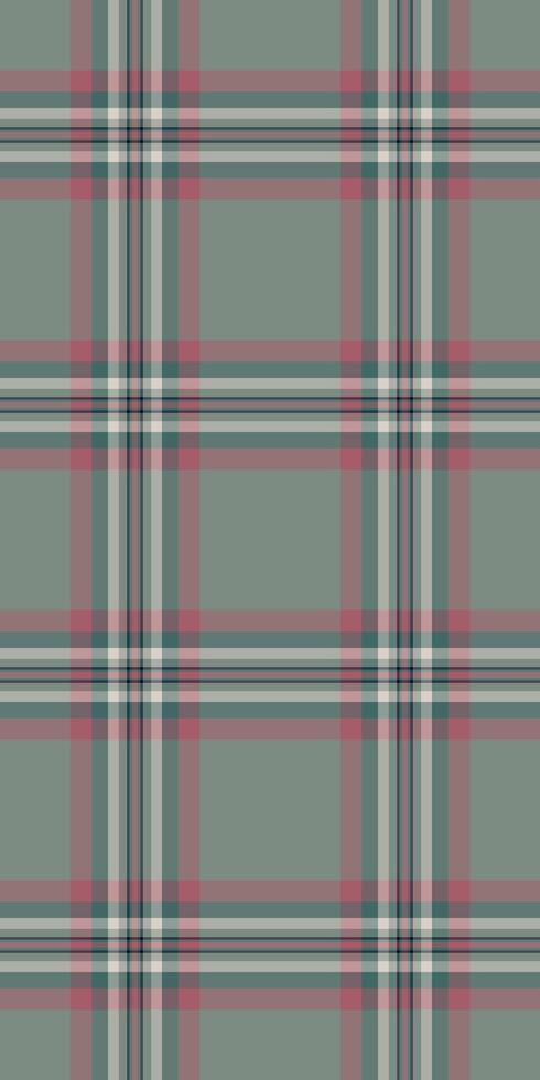 Platform background tartan pattern, endless fabric check seamless. Daisy textile texture plaid in pastel and grey colors. vector