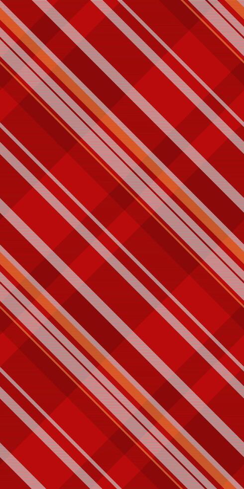 Dynamic diagonal stripes in red, white, and orange create a vibrant, modern geometric pattern. Perfect for backgrounds, textiles, or web design, this image evokes energy and style. vector