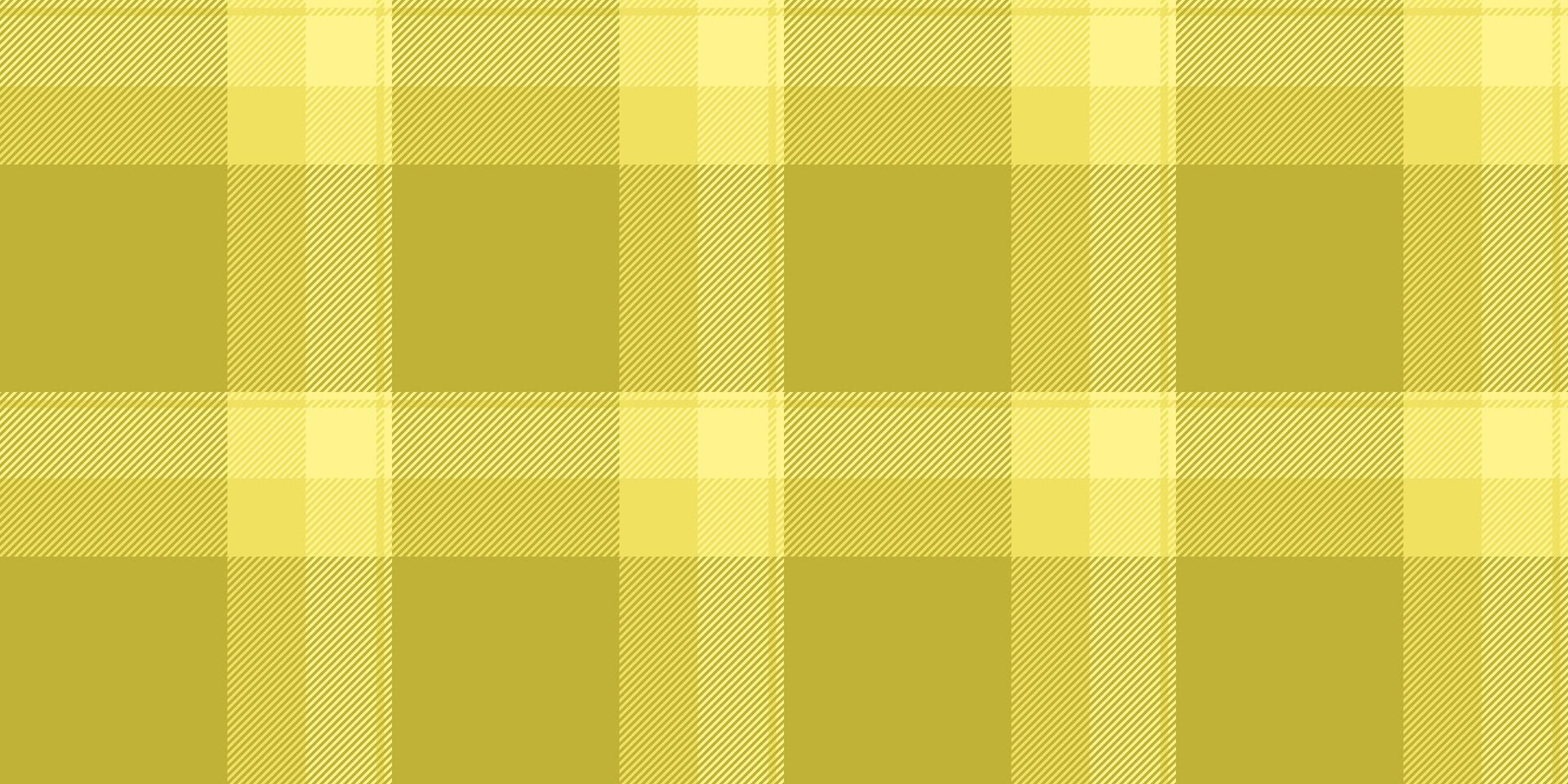 Subtle yellow and olive green plaid pattern. Perfect for textile design, website backgrounds, or any project needing a soft, calming, and textured aesthetic. vector