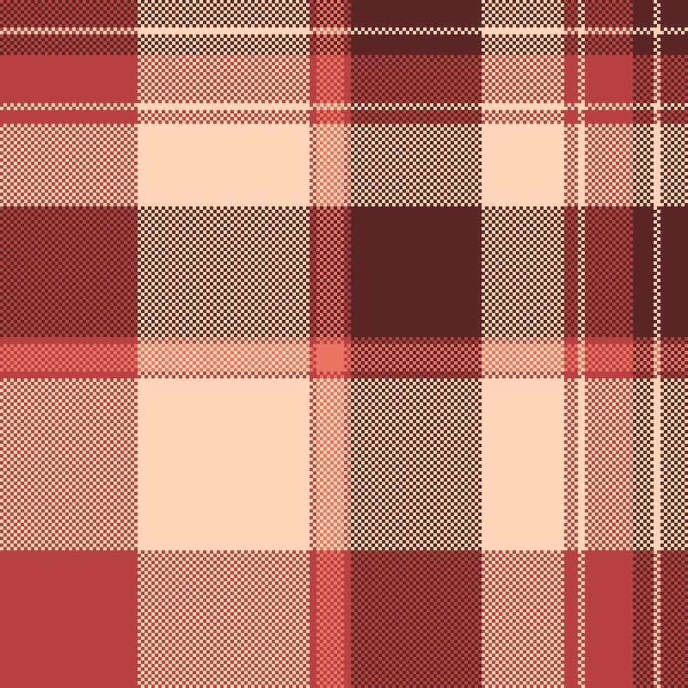 Warm, earthytoned plaid pattern. Perfect for fallwinter designs, textiles, or backgrounds. Subtle texture adds depth visual interest. Evokes feelings of comfort coziness. vector