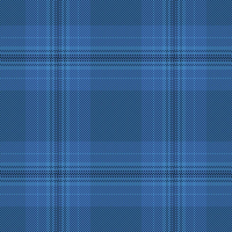 Subtle blue plaid pattern, perfect for textile design, website backgrounds, or fashion projects. Its textured look adds depth and sophistication. vector